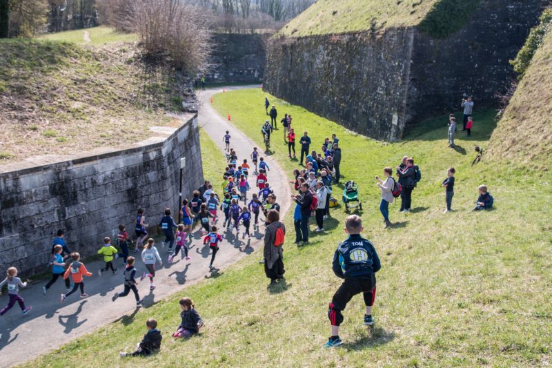 Les bénévoles du cross duathlon