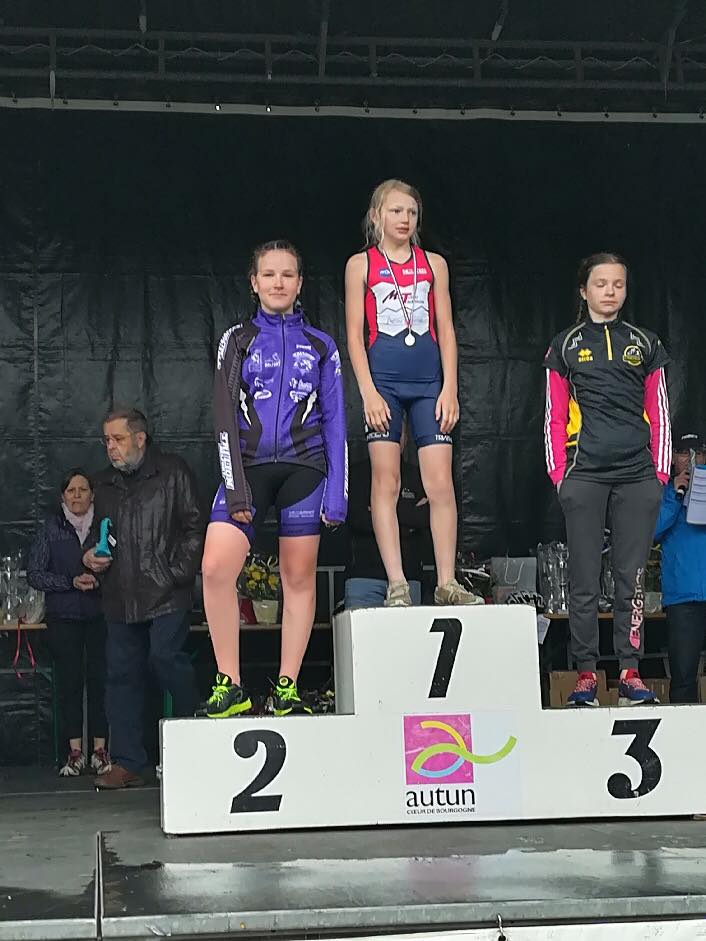 Résultats des demies finales des championnats de France de triathlon à Autun